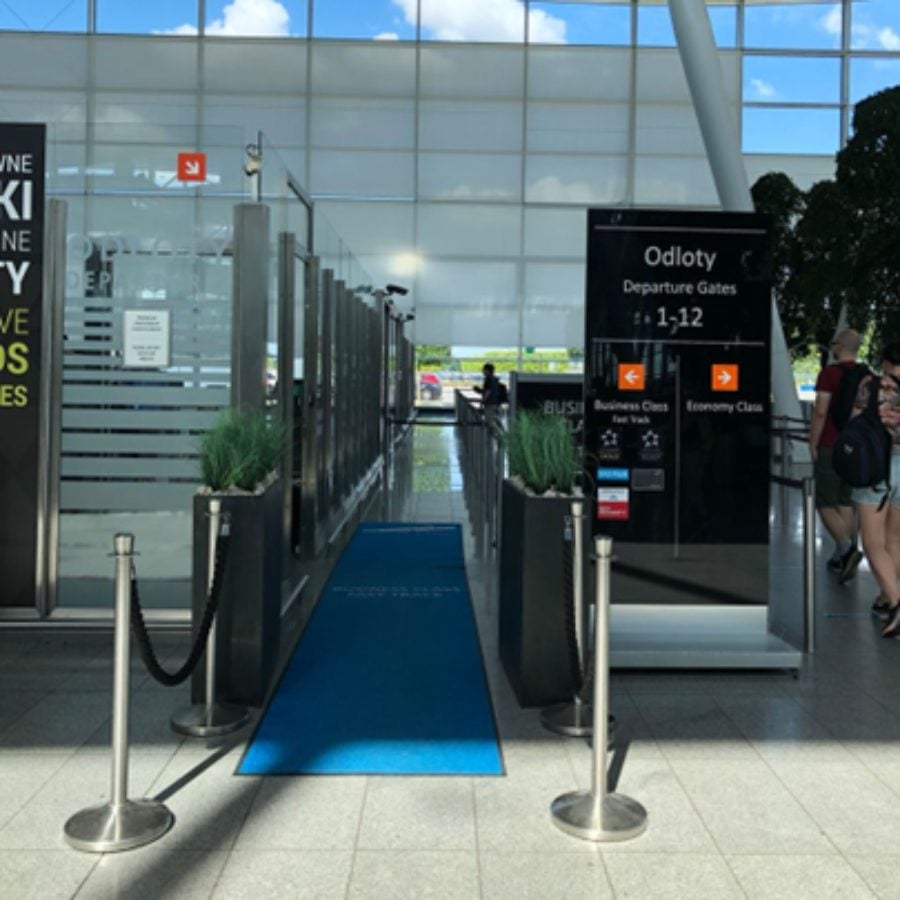 Fast Track point at the Airport of Wroclaw